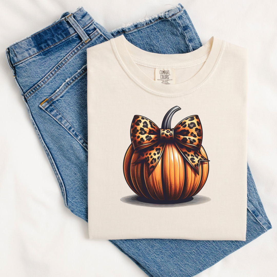 Leopard Pumpkin Tee