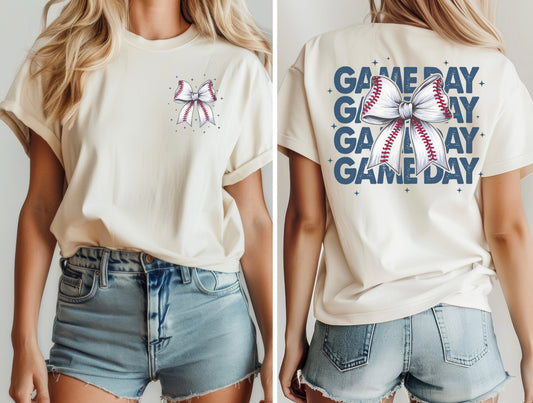 Game Day Bow Tee