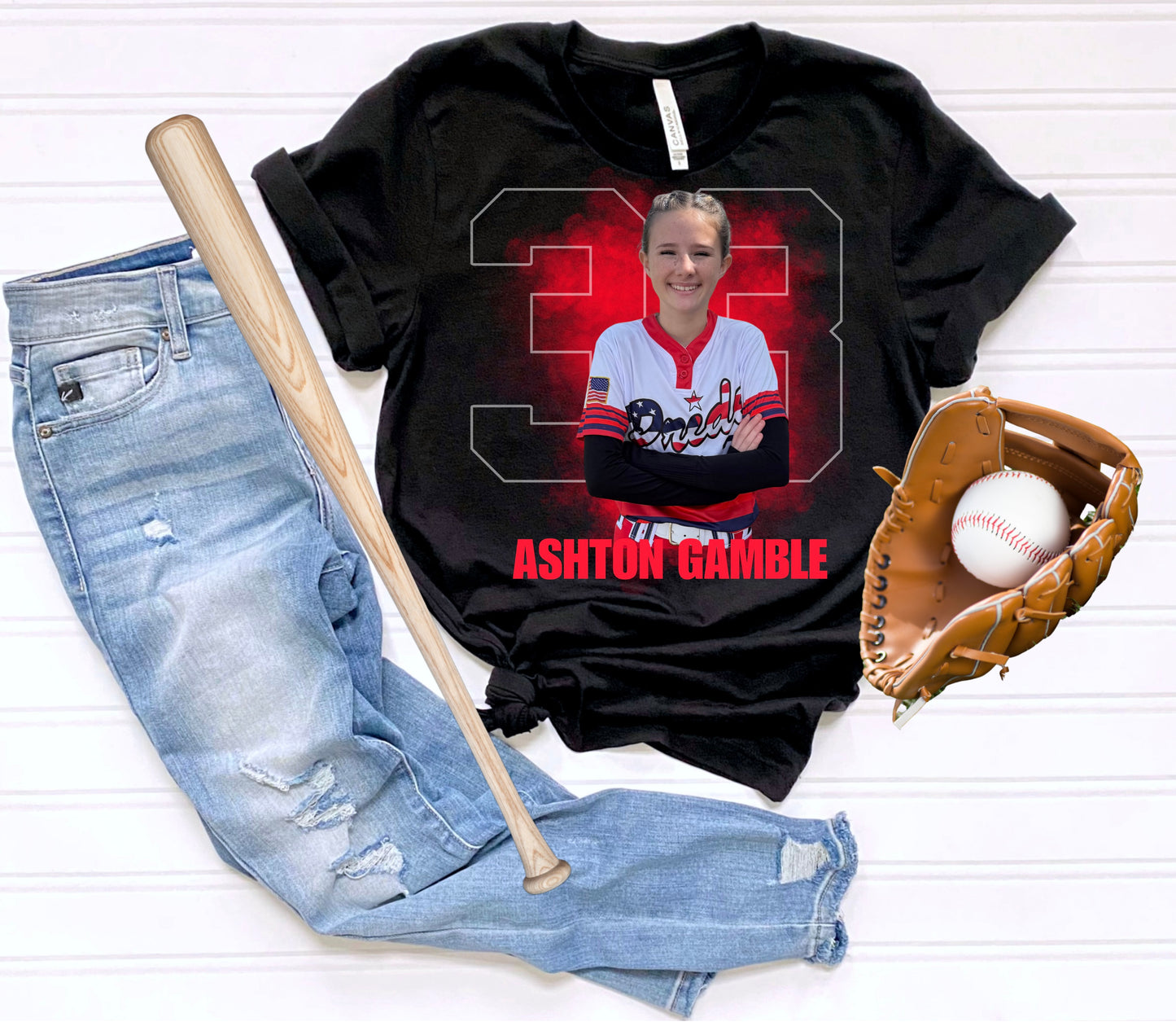 Custom Smoke Photo Tee
