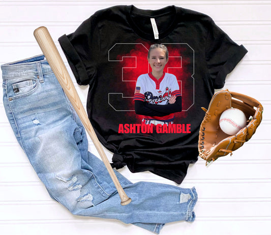 Custom Smoke Photo Tee