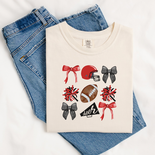 Black and Red Spirit Tee